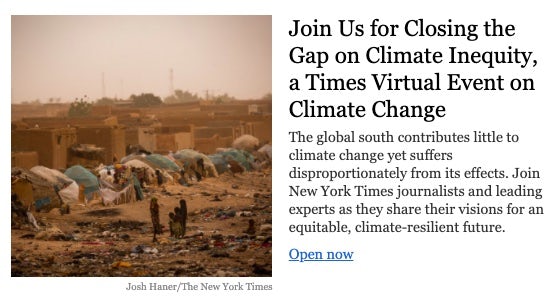 For example, new subscribers to the New York Times’ print edition start getting invites to virtual events before they’ve received their first paper.